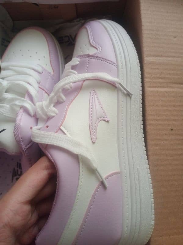 Purple Cool Sneakers Brand New 0