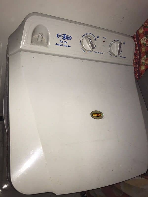 Super Asia washing machine brand new with box contact on 03329552922 2