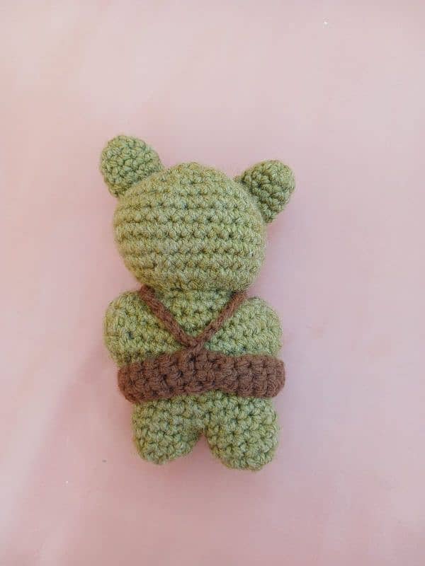 Crochet frog 2