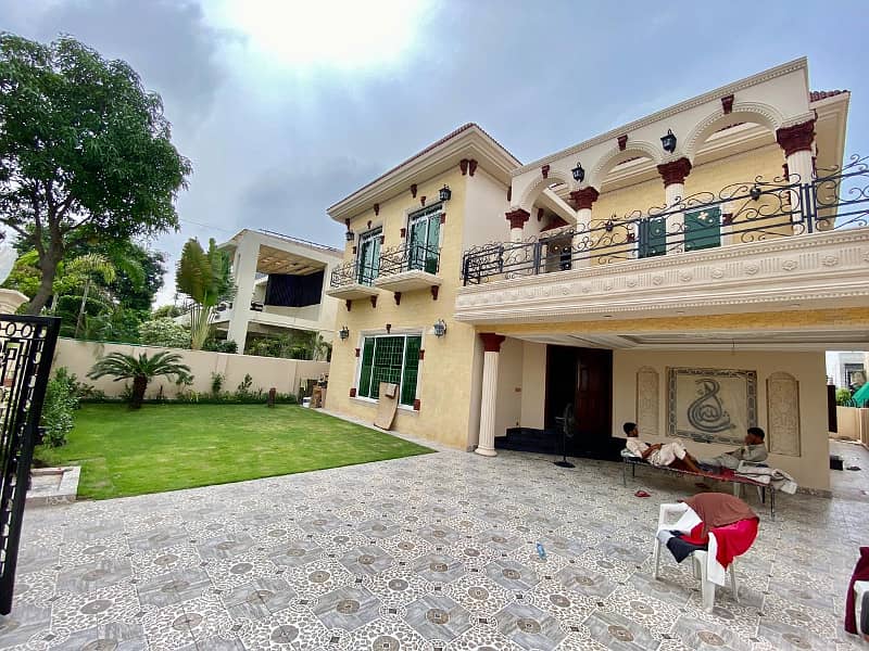 1 Kanal Luxury Spanish design Slightly Used House For Sale In DHA Phase 5 Lahore. Prime Location near to park /Jalal sons 1