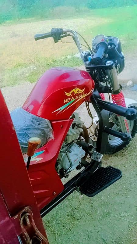 NEW ASIA LOADER 2022 150CC RED COLOUR 8