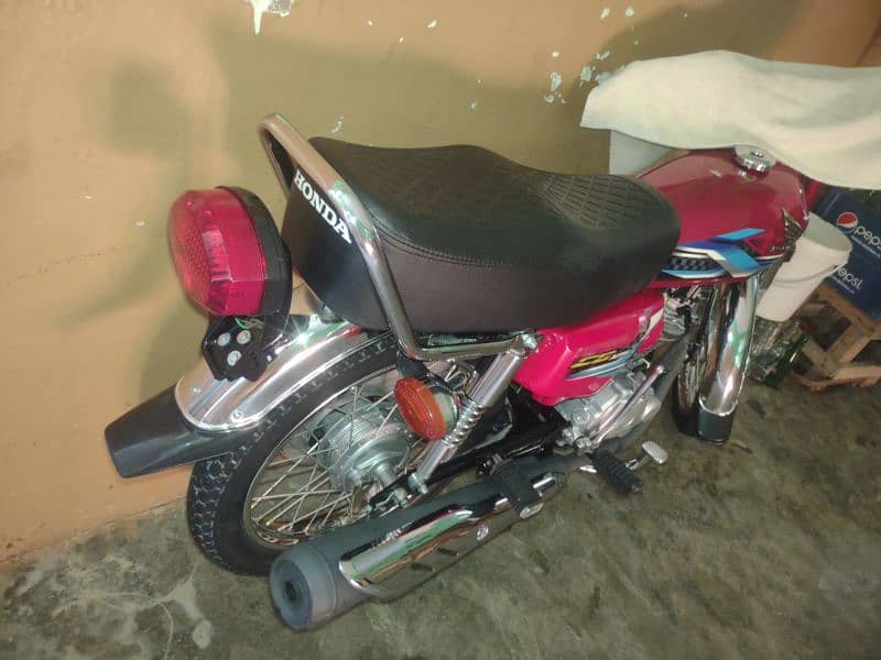 Honda CG 125 registration not 1