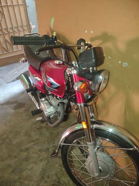 Honda CG 125 registration not 2