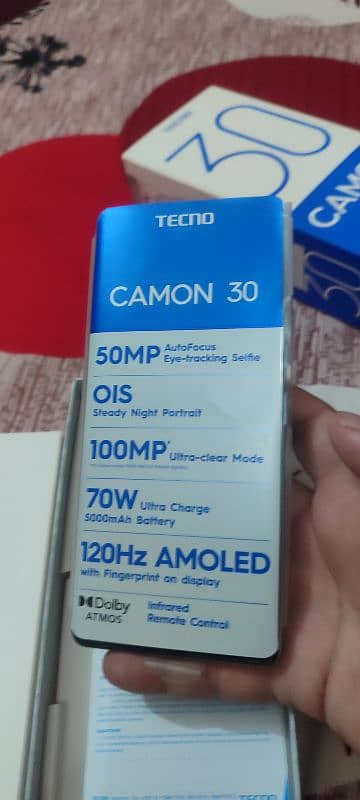 tecno camon 30(12/256) 4