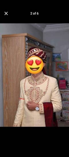 groom sherwani  1 time use ha