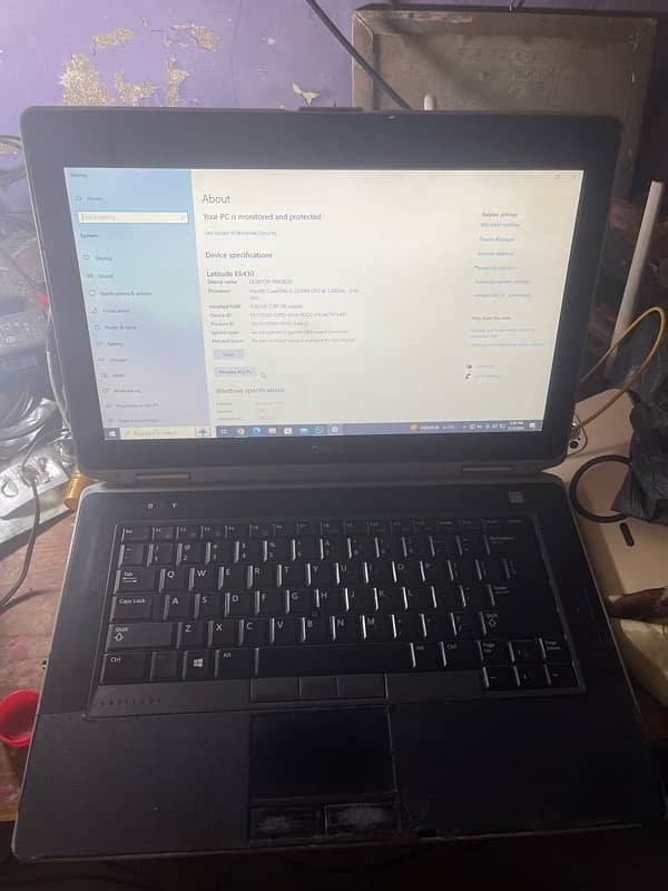 laptop core i5 3rd generation  2.60ghz 1