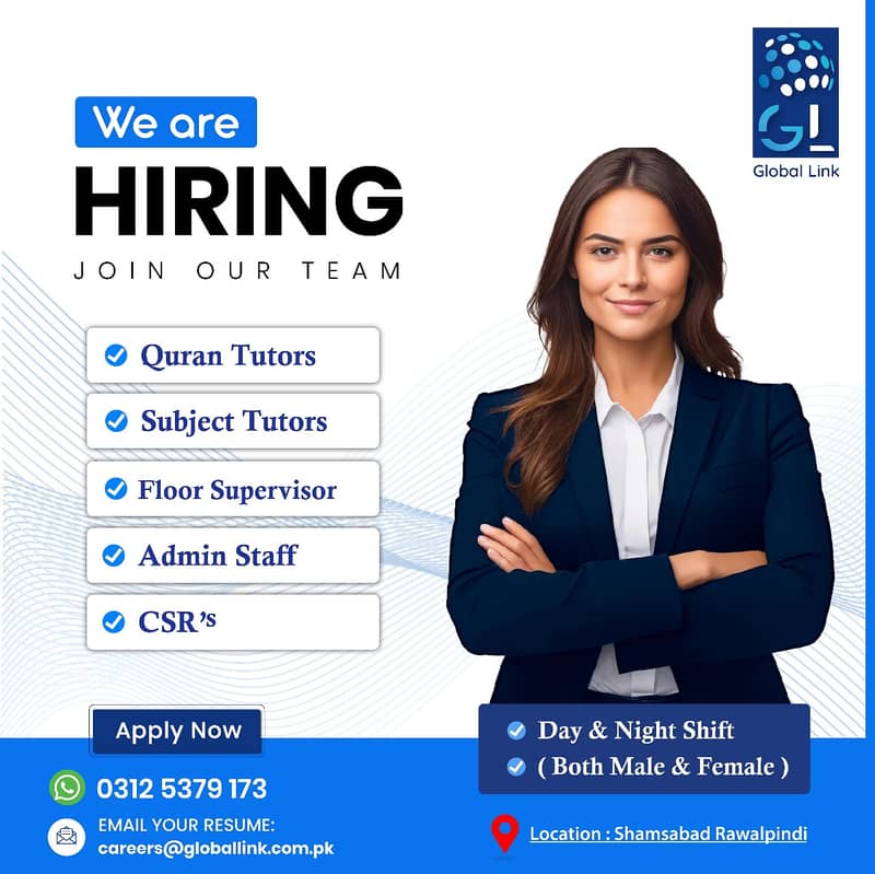 Required Staff For Office Based Job 0