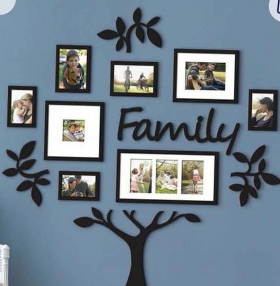 Family photo fram wall art 0