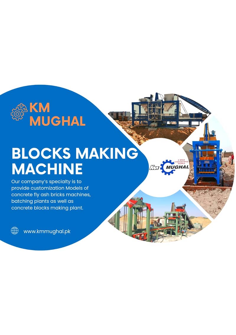 Premium Concrete Block & Paver Block Making Machine – High Efficiency 19