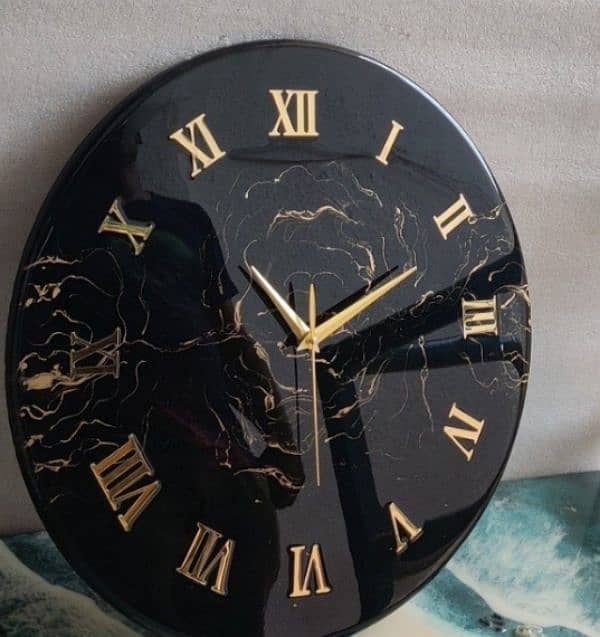 Customise Resin Wall clock 16 inches 1