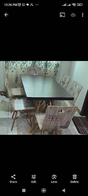 Designers Imported Dinning table in very reasonable price 6