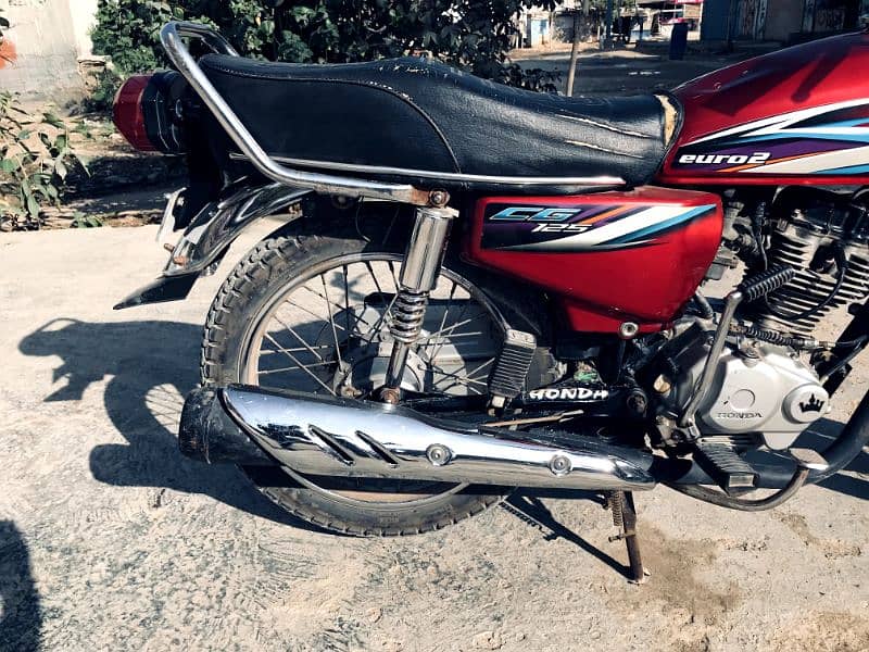 HONDA CG-125 2013 KARACHI NUMBER 2