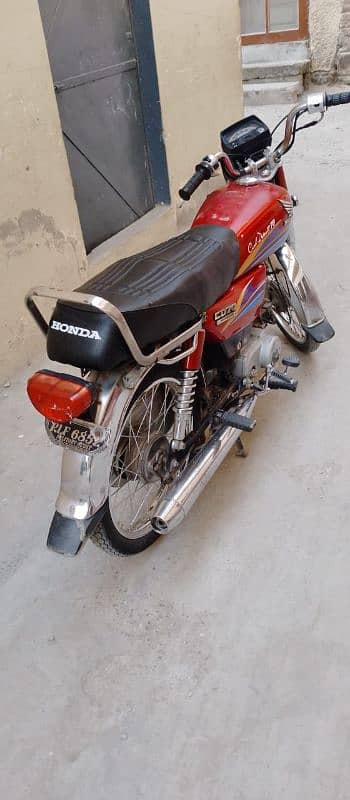 Honda Cd 70 2006 Model Rawalpindi Number Japani bike 1