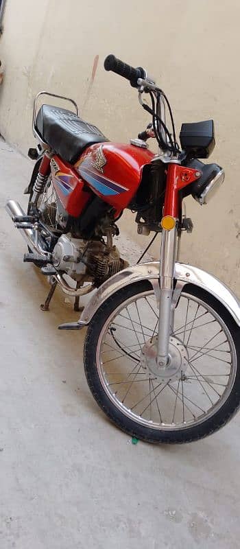 Honda Cd 70 2006 Model Rawalpindi Number Japani bike 4