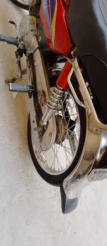 Honda Cd 70 2006 Model Rawalpindi Number Japani bike 8