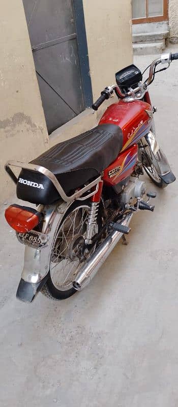 Honda Cd 70 2006 Model Rawalpindi Number Japani bike 9