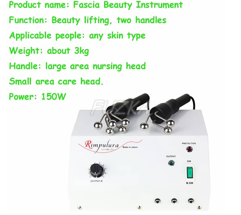 Japanese Facial Massage Roller Rf+EMS Microcurrent Face Lifting Anti A 1