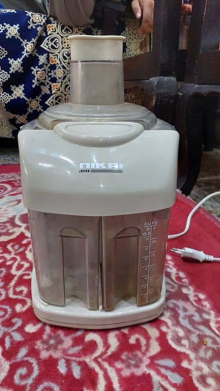 Nikai Japan Branded Juicer machine 0