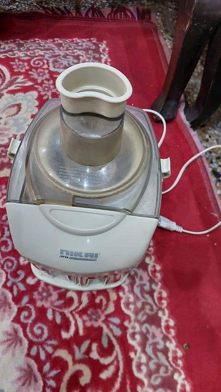 Nikai Japan Branded Juicer machine 2