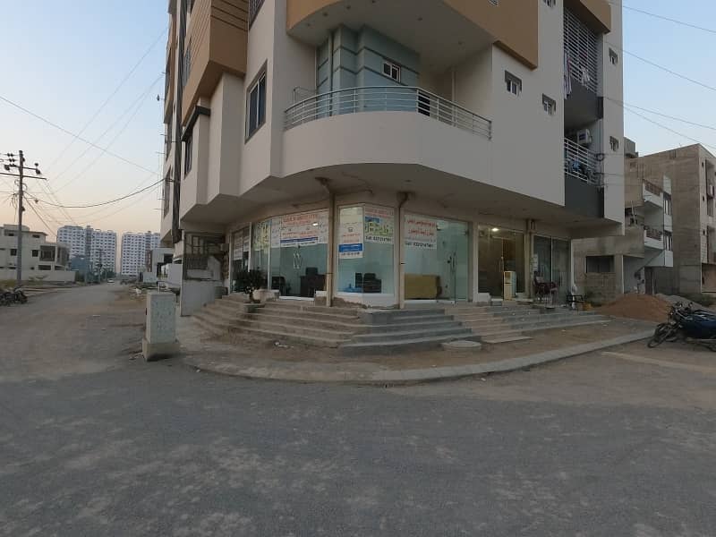 Centrally Located Corner Shop Is Available In Pakistan Merchant Navy Society For Sale 0