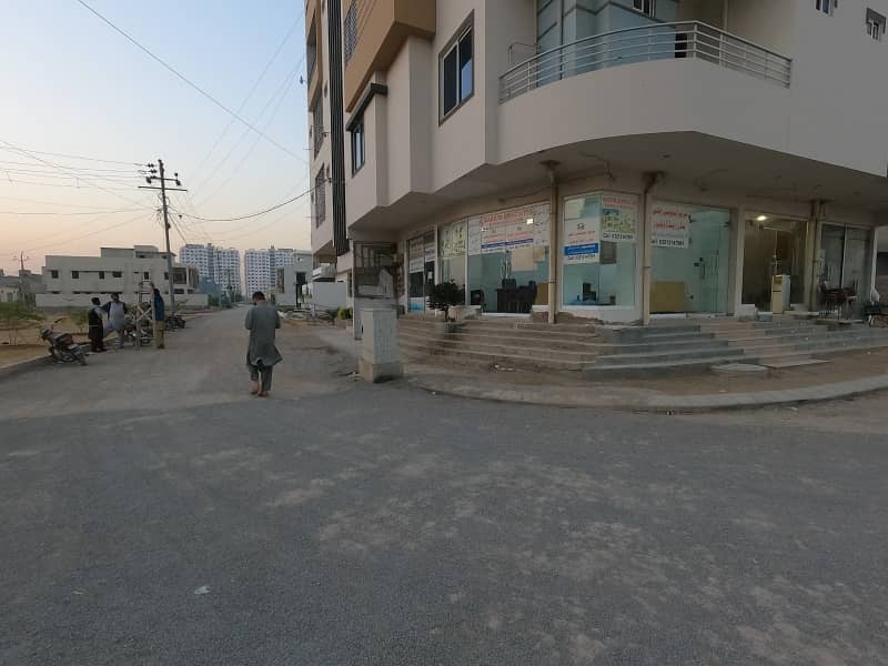 Centrally Located Corner Shop Is Available In Pakistan Merchant Navy Society For Sale 2