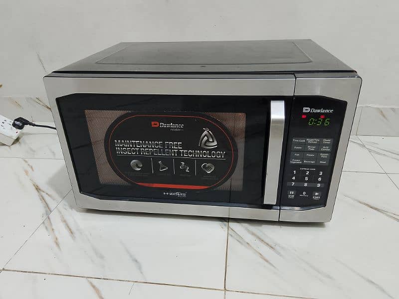 Dawlance 2 in 1 grill microwave oven jumbo size 3 day  warranty check 10