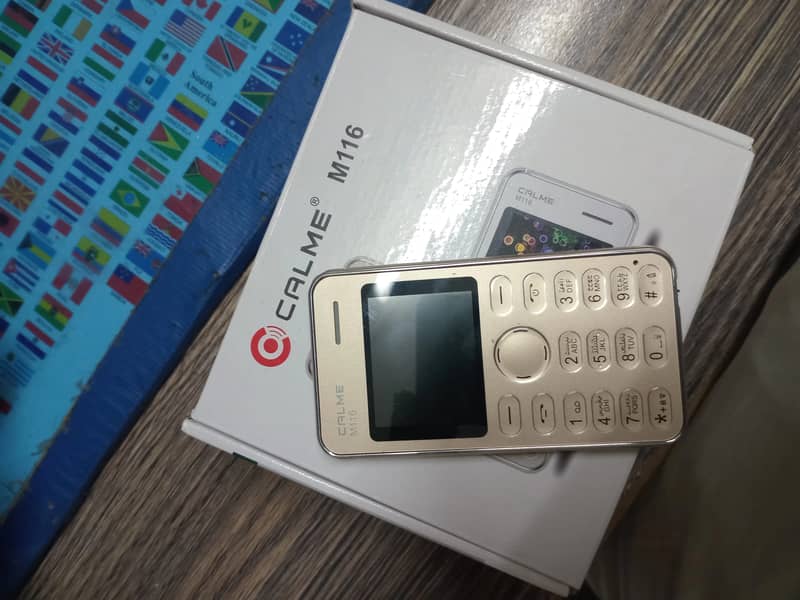 calme m116 new phone 10/10 condition,fancy model 1