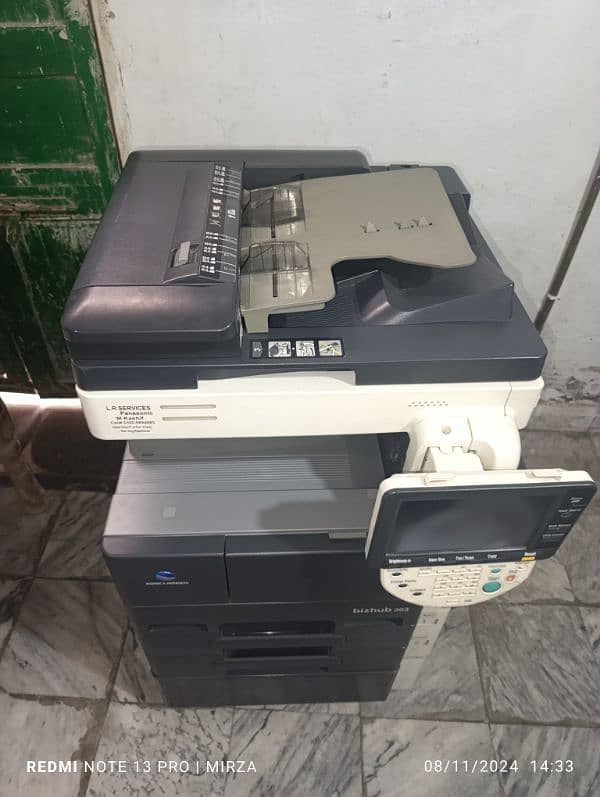 KM Bizhub 363 Best Printer Ever like new. 16