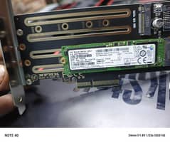 128gb nvme with Dual Port NVME ssd card