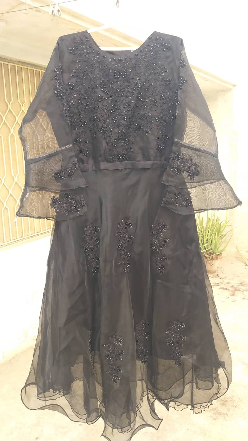 Black CutDana Maxi With Cancan 3