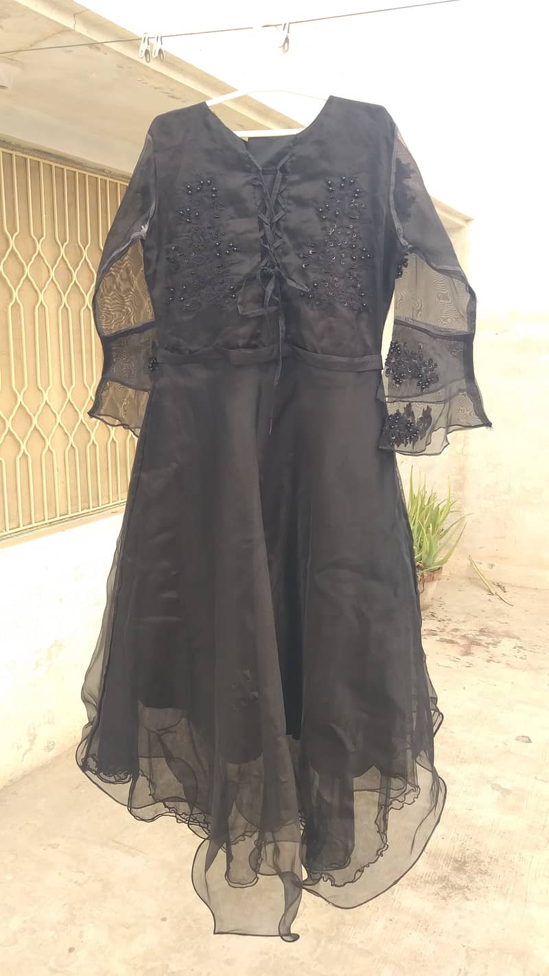 Black CutDana Maxi With Cancan 4