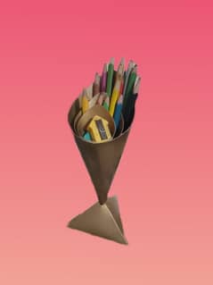 Pencil/accessories stand