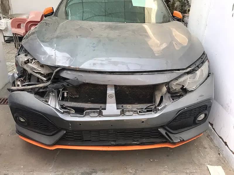 Honda Civic Turbo front Bumper 1