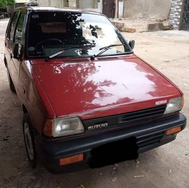 Suzuki Mehran VX 1992 urgent sale 0314-2108626 4