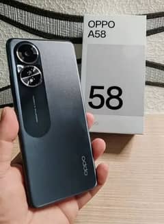 OPPO A58 Brand new Box pack condition Guarented, 11 month warranty