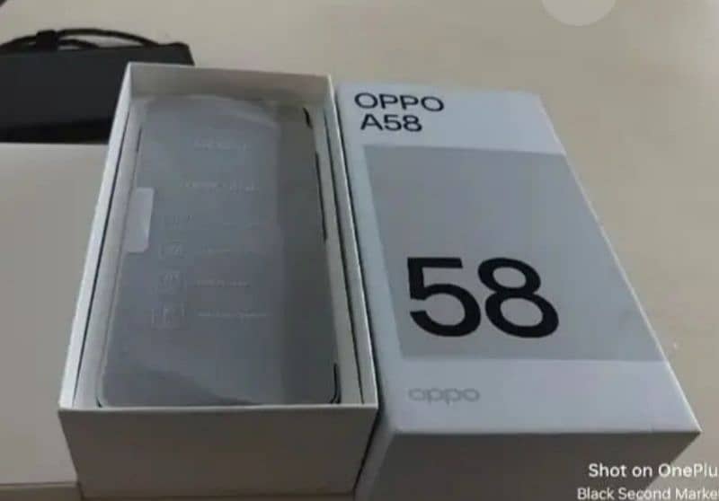 OPPO A58 Brand new Box pack condition Guarented, 11 month warranty 1