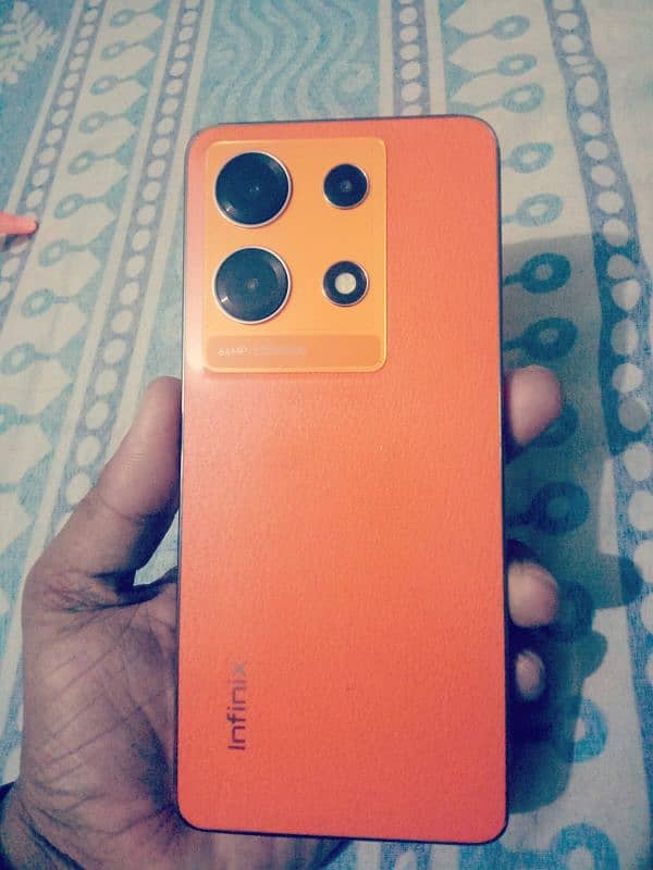 infinix note 30 colour orange 5