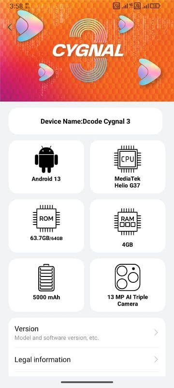 Dcode cygnal 3 3