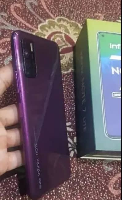 Infinix Note 7 Lite Finger failed 1