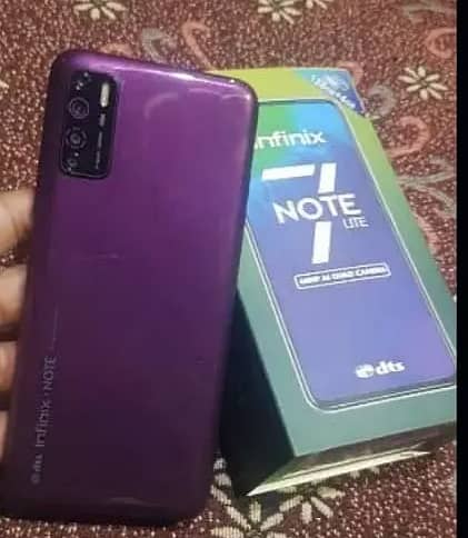 Infinix Note 7 Lite Finger failed 2