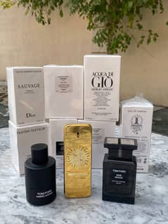 Dior, Versace, Chanel, TomFord, 100ML Perfumes Verified Barcode