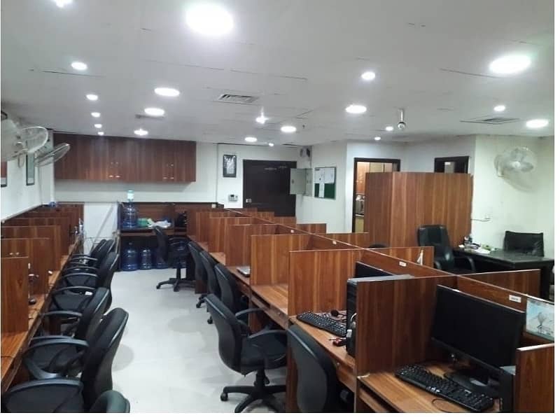 Area 850 Square Feet Fully Furnished Corporate Office Gulberg 3 Lahore Original Pics 5