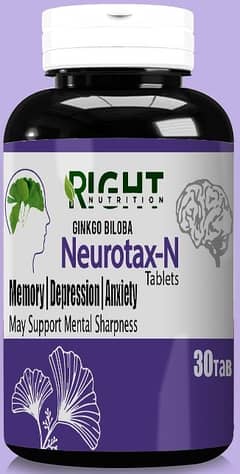 Neurotax-N Tablets are Brain Supplement Multivitamin Improve Memory an