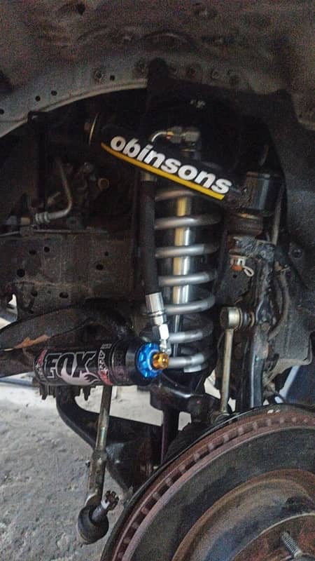 fox 2.5 factory race series shocks fortuner prado landcruiser 3