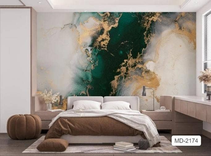 3D WallPaper|Wall flex Sheet|pvc Wall panel|wall paper wpc Panel 6