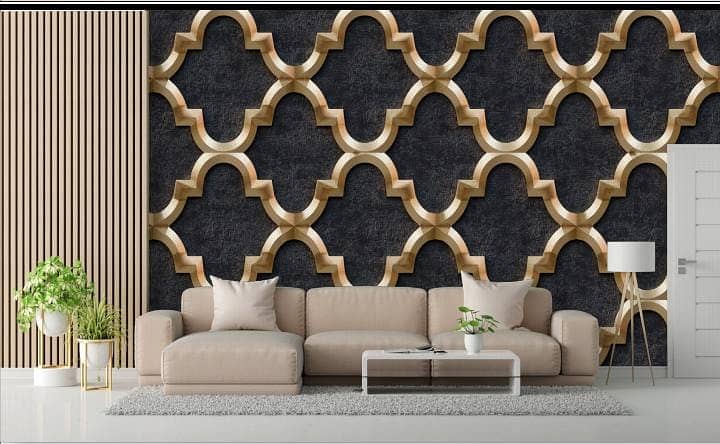 3D WallPaper|Wall flex Sheet|pvc Wall panel|wall paper wpc Panel 8