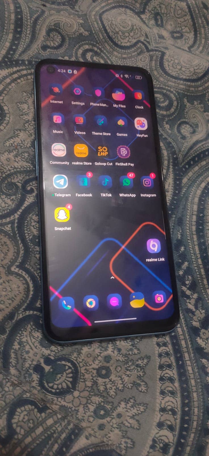 Realme8 5G ,Ram 6+2GB,Rom 128GB Non pta exchange possible 1