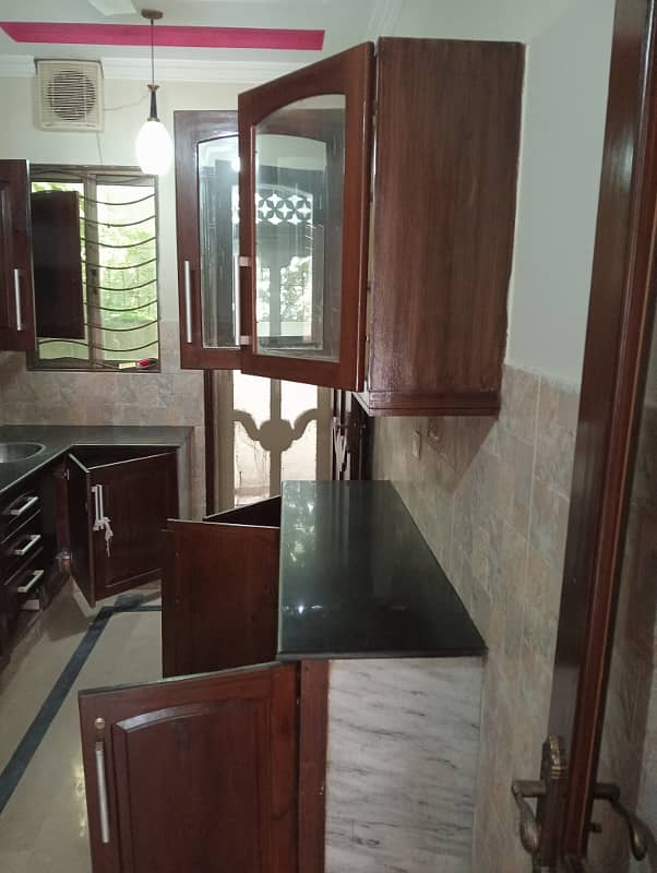 7marla 3beds DD TV lounge kitchen attached baths neat clean ground portion plus basement portion for rent in G 13 3 islamabad 2