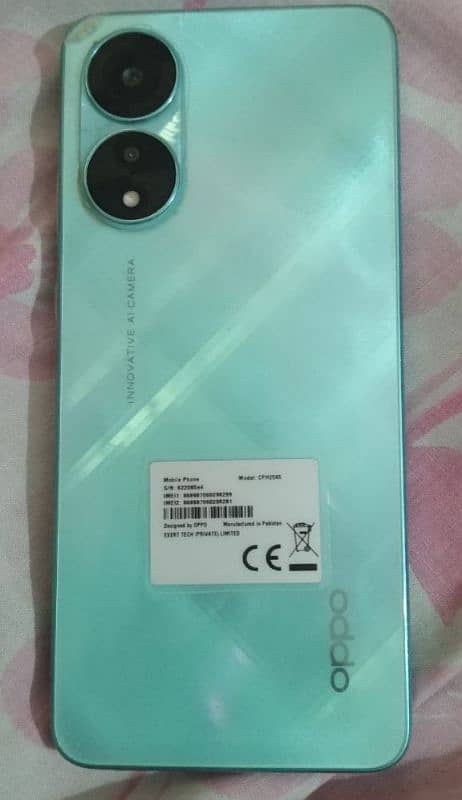 Urgent Sale Oppo A78 Lush Condition 0