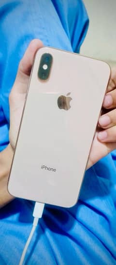 I PHONE XS PTA APPROVED 256GB GOLDEN COLURE